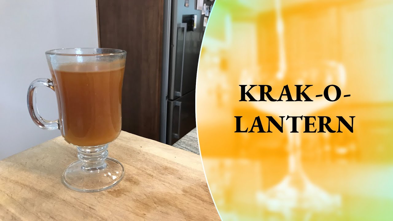 Rum Cocktail: Krak-O-Lantern - Kraken Rum - How to Make - Cocktails at Home