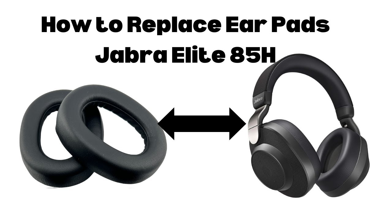 Как заменить амбушюры наушников Jabra Elite 85H | Установка | Снятие | Ремонт | Исправление