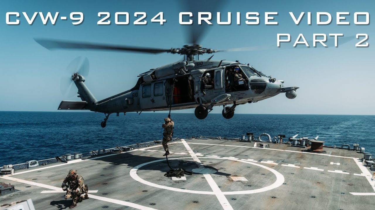 CVW-9 2024 Cruise Video [PART 2]