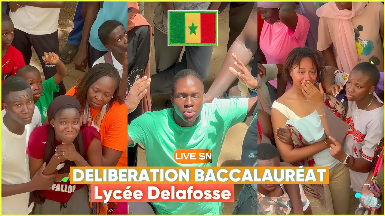 DELIBERATION BAC 2025: LYCÉE MAURICE DELAFOSSE oH NDEYSAN FIN DE LISTE😭 #livesn