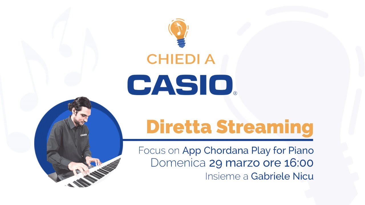 𝗖𝗛𝗜𝗘𝗗𝗜 𝗔 𝗖𝗔𝗦𝗜𝗢 - Focus on Chordana Play for Piano