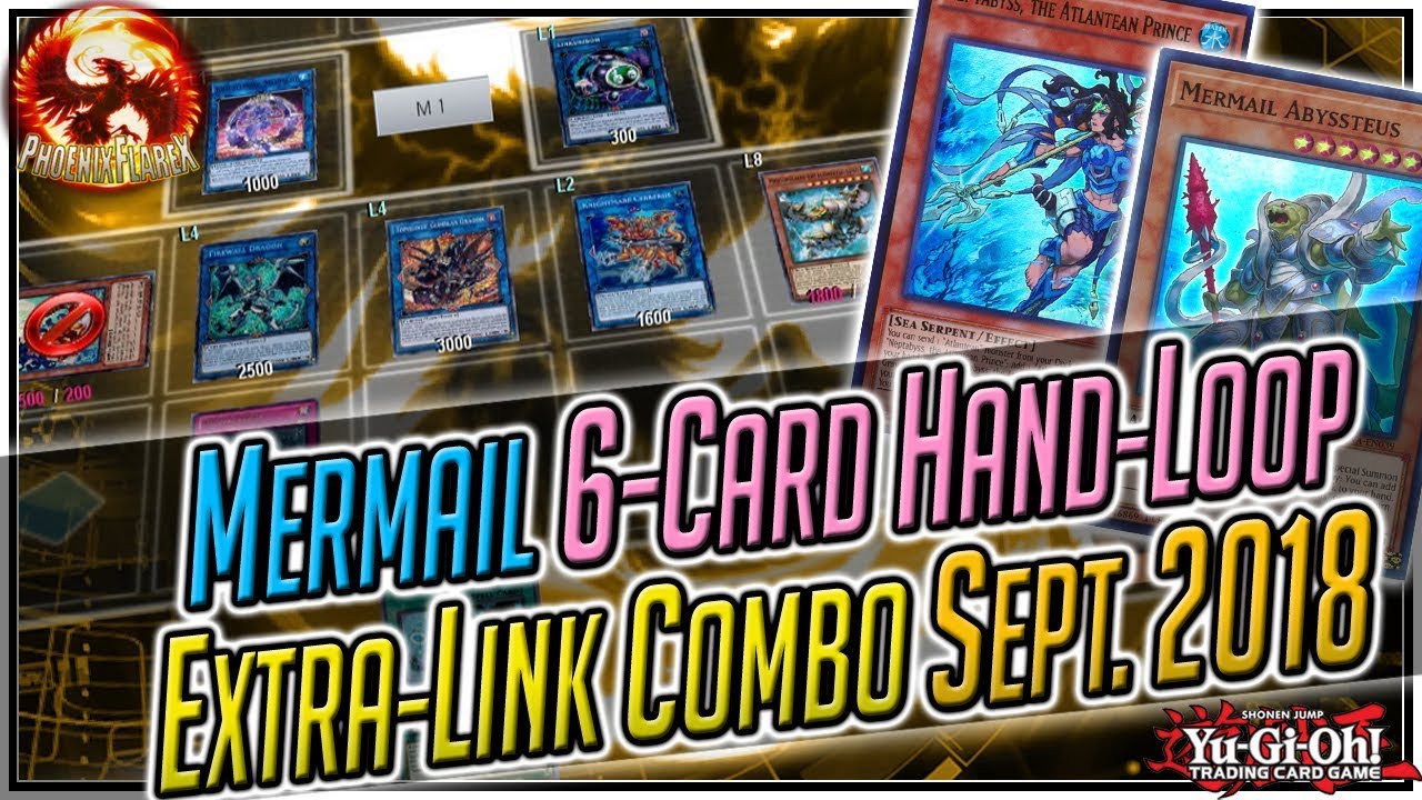 New Format MERMAIL KNIGHTMARE 6-Card Hand Loop + Extra Link COMBO TUTORIAL! [Neptabyss + Abyssteus]
