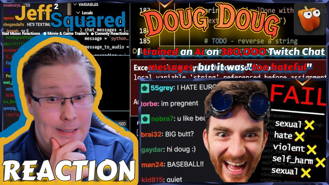 I trained an Ai on 380,000 Twitch Chat messages, but it was 