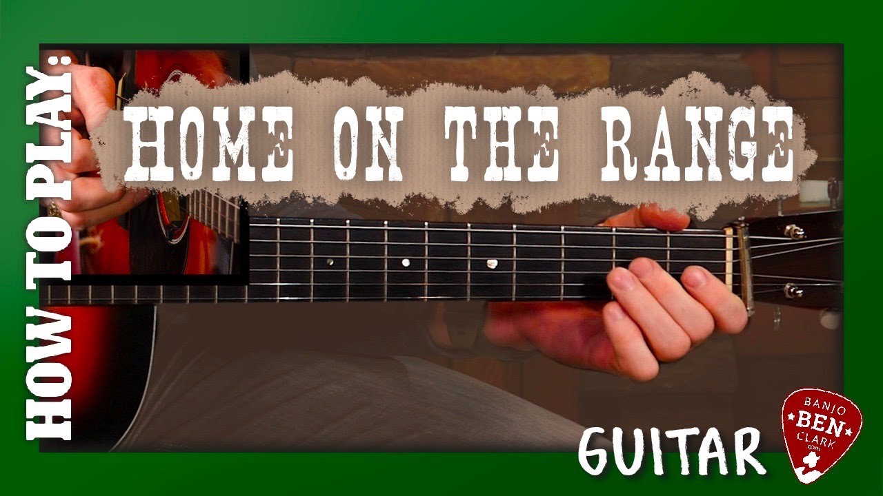 Home On The Range: Flat Picking Guitar Lesson!