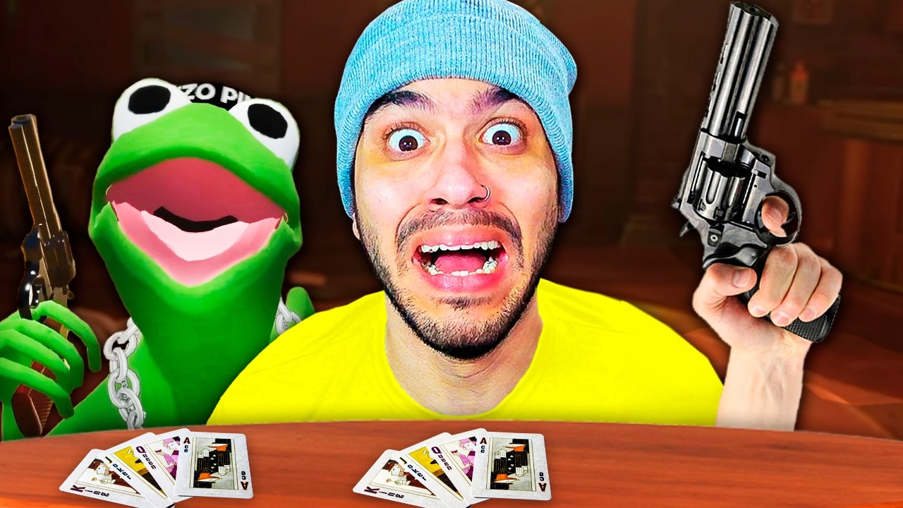 ROLETA RUSSA COM OS AMIGOS! - Liar's Bar (ft. Zezão, KennyDesu e Coelho)
