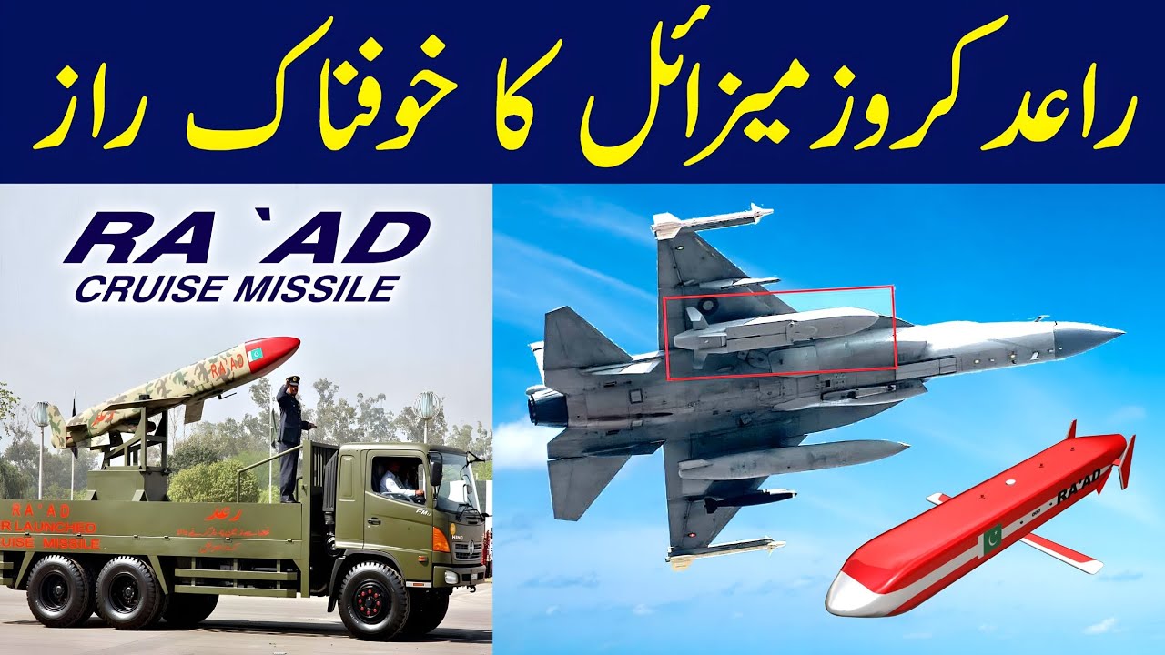 Pakistan&rsquo;s New Ra&rsquo;ad Cruise Missile Test | 350 km Precision Strike Capability
