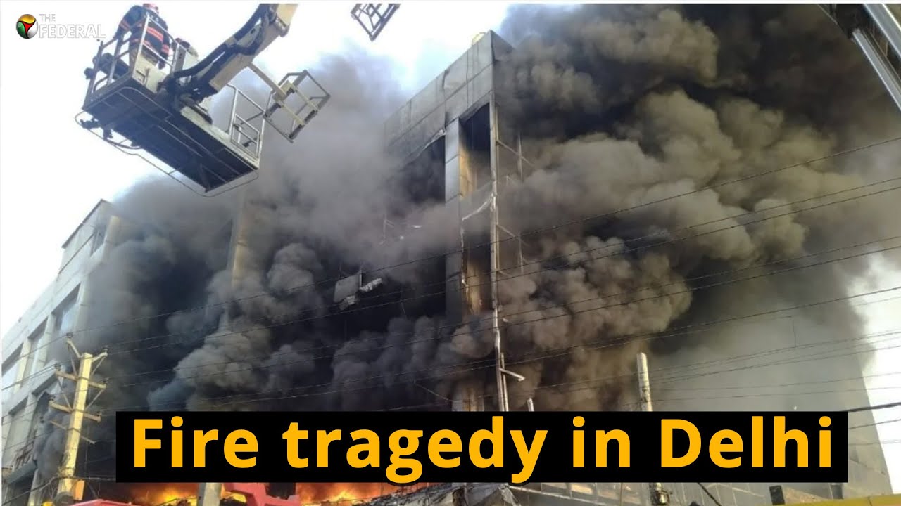 27 killed in massive fire at commercial building in Delhi | The Federal