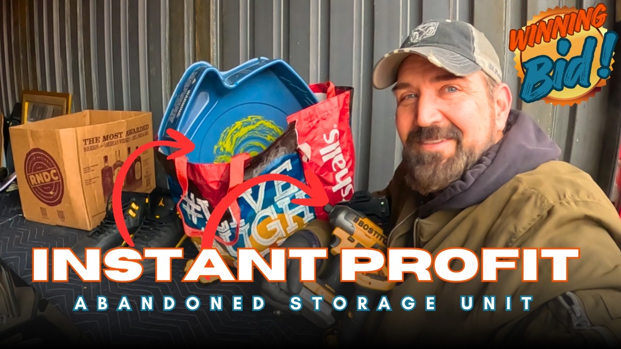 This Abandoned Storage Unit MADE MONEY Right From the Start