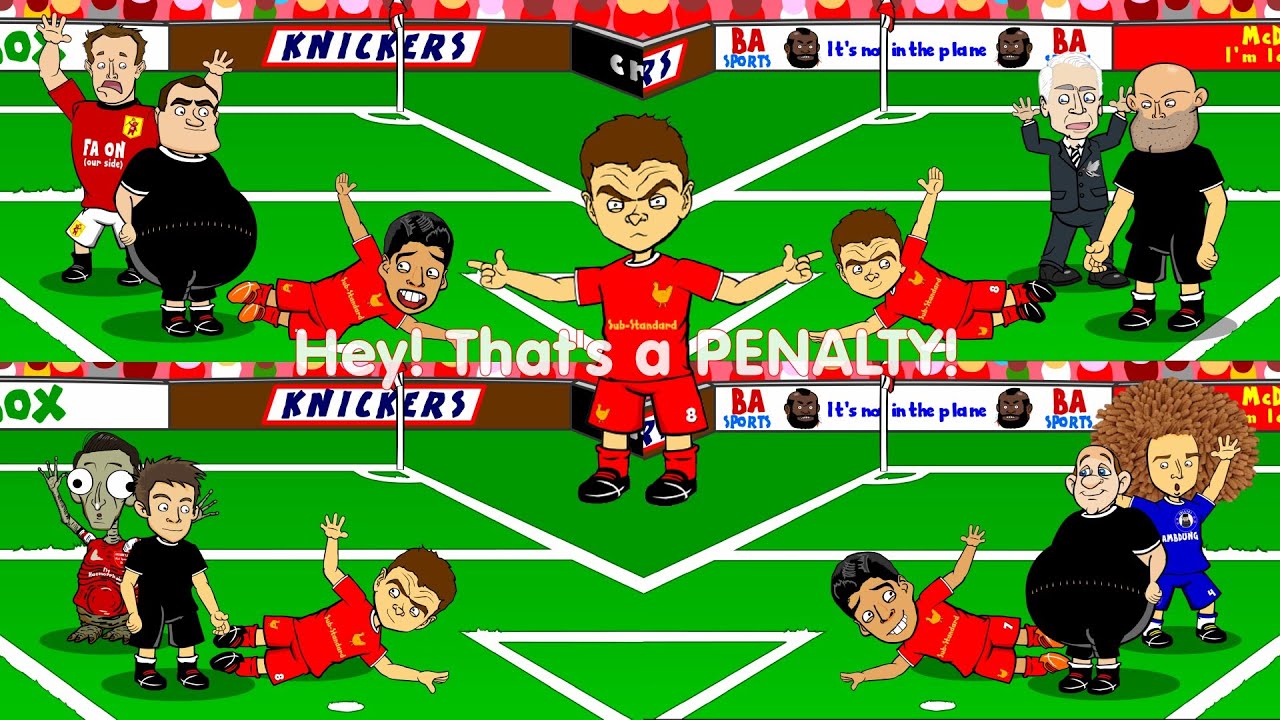 ⚽️PENALTYPOOL SONG⚽️ (Liverpool LFC Penalties football cartoon)