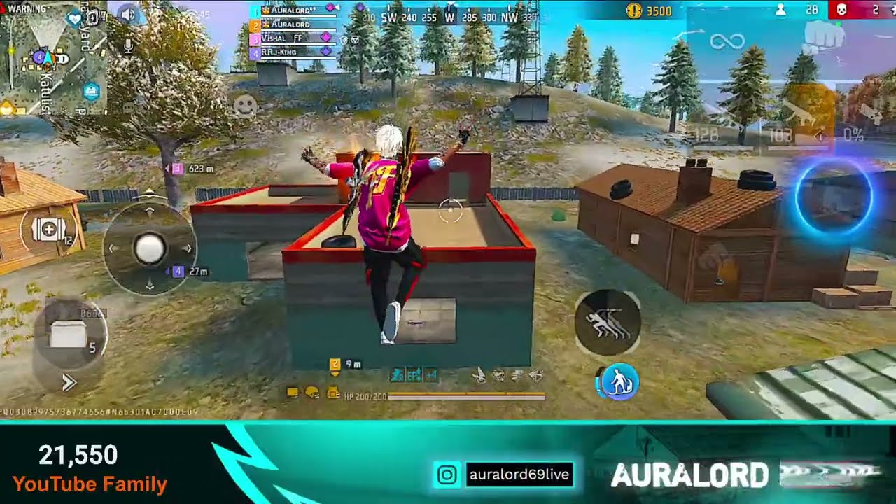 🔴 LIVE - Br Rank Push To Region |  Support Fair & Mobile Players 