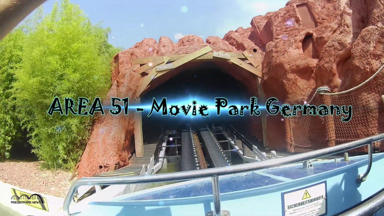 Area 51 - Movie Park Germany 4K Onride