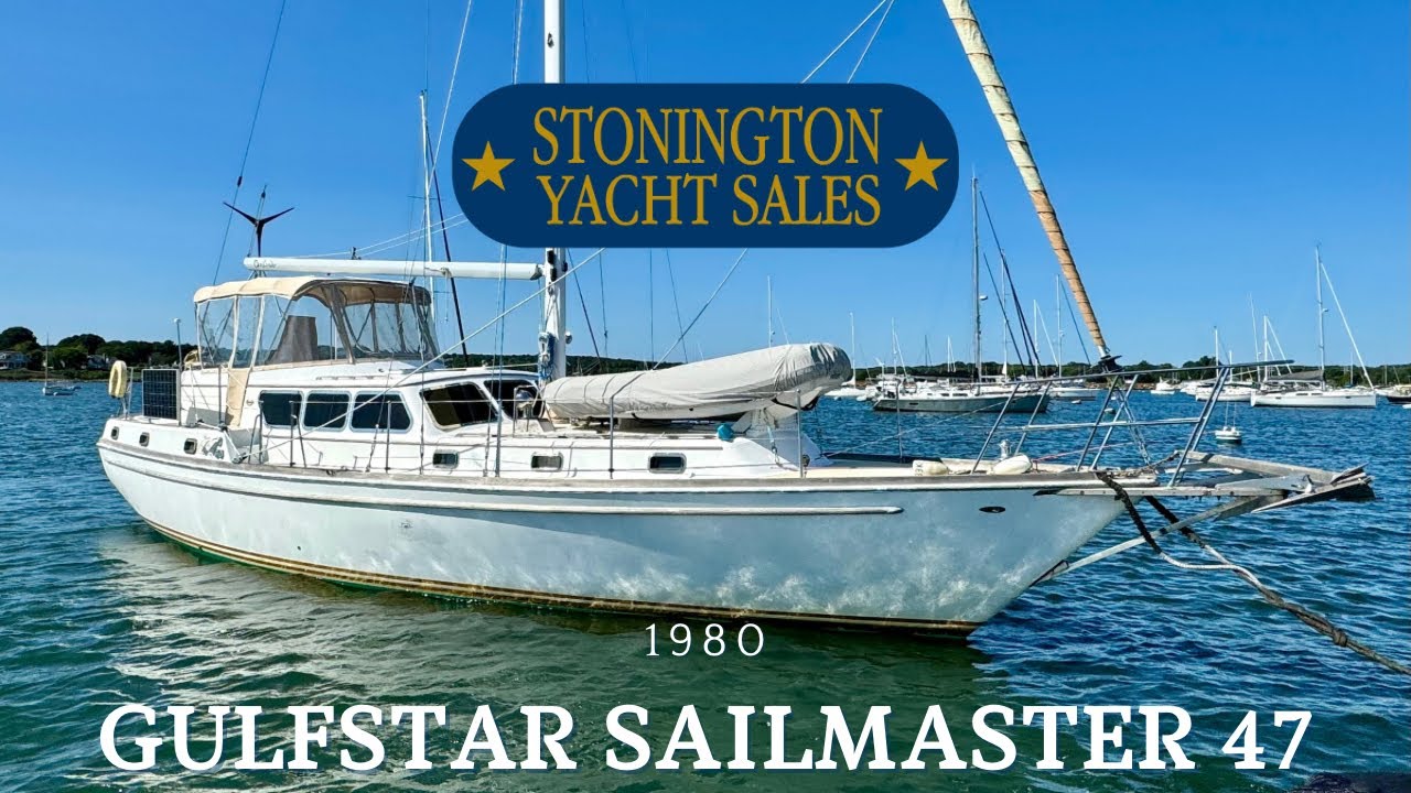 1980 Gulfstar 47 Sailmaster: AVAILABLE in Stonington, CT - “WHITE WIND”