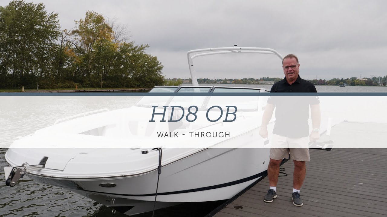 Four Winns HD8 OB Walk-Through