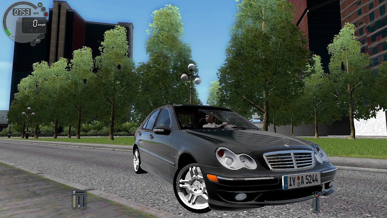 City Car Driving 1.5.3 Mercedes C32 AMG W203 [G27]