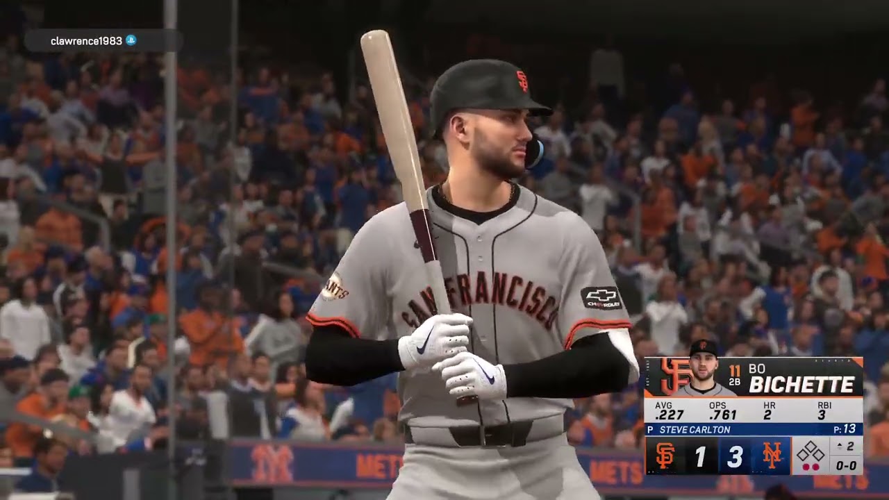 MLB The Show 25: DDS S10 Playoffs Wild Card Bracket Rd 3 Gm 2: SF @ NYM
