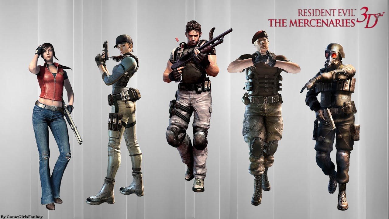 Resident evil the mercenaries 3d bora !!!