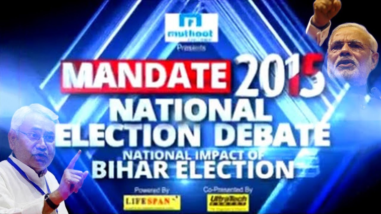 Bihar Election 2015 | The National Election Debate with Arnab Goswami