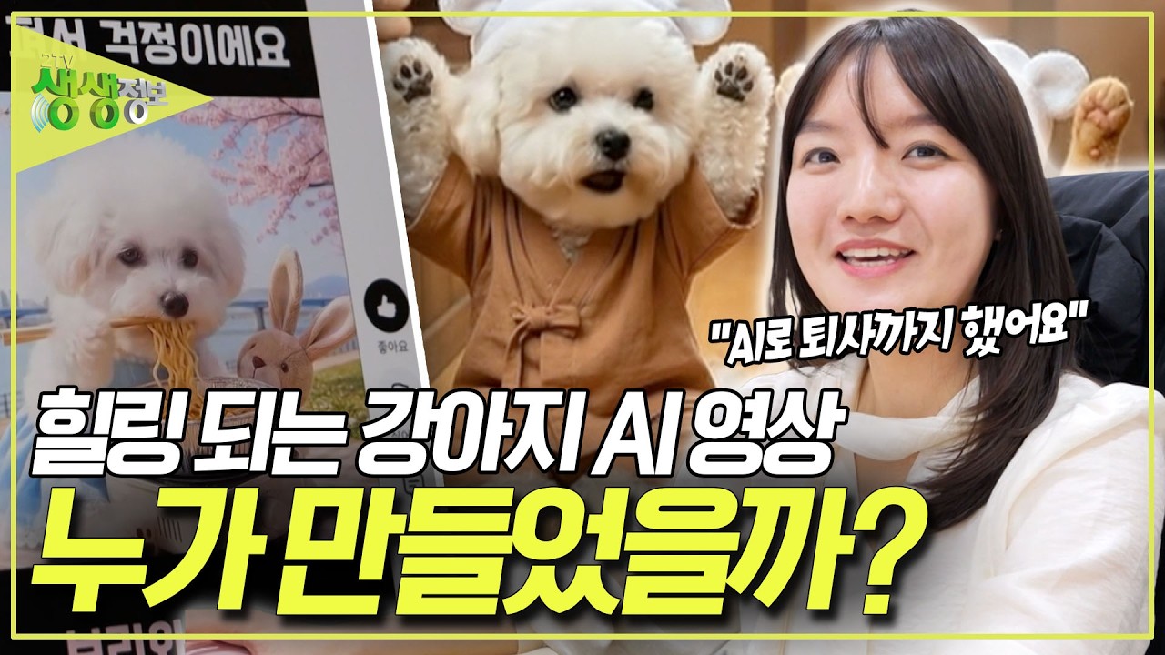 SNS에서 화제인 말하는 강아지 고양이 영상~ 과연 누가 만들었을까? 제작법 대.공.개! [2TV 생생정보] KBS 260408 방송