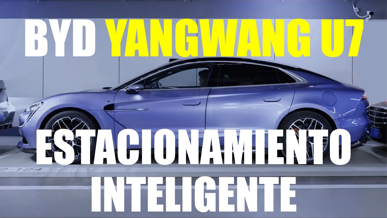 Estacionamiento inteligente en el BYD Yangwang U7