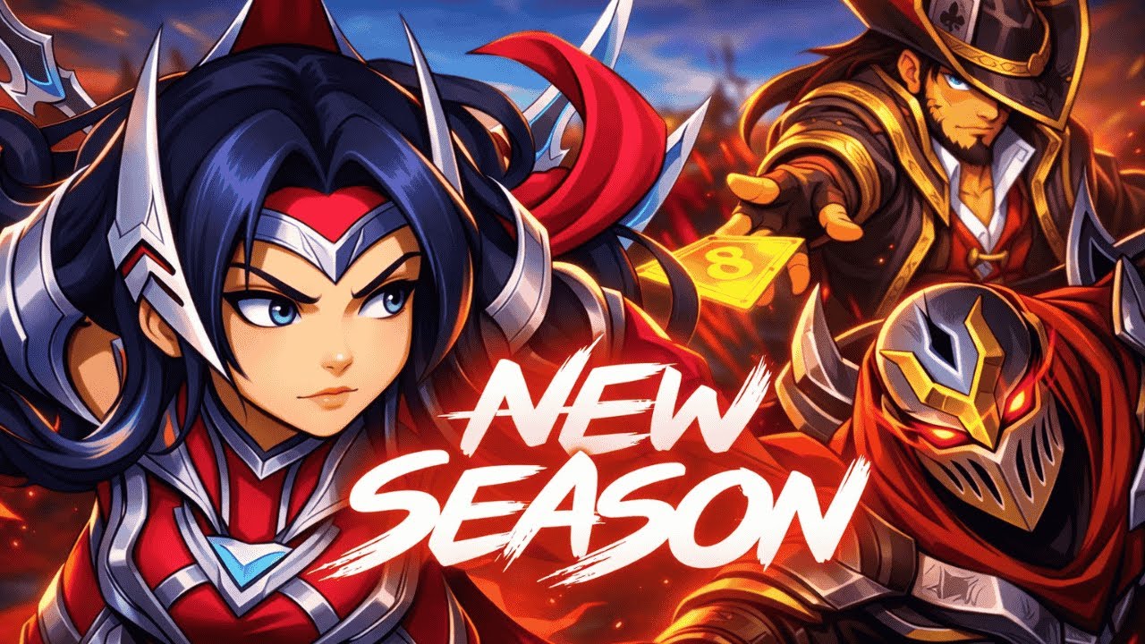 New Season same 1v2 midlane! Irelia vs Twisted Fate + Zed - League of Legends gameplay ita