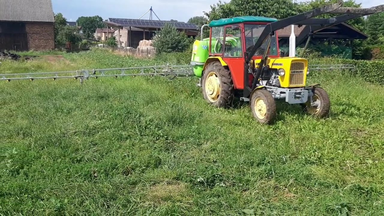 Oprysk na stonkę i choroby w ziemniakach/ Ursuc C330 i Tolmet Klara 612