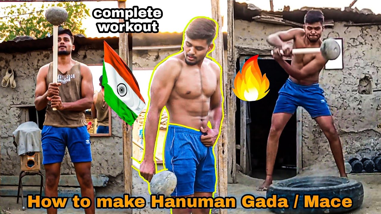 How to make HANUMAN GADA / Mace at home 🔥