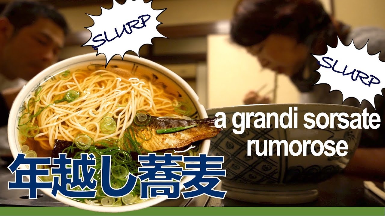 CUCINA GIAPPONESE: SOBA 年越し蕎麦 ultimo giorno dell'anno [JAPAN VLOG #7]日本語字幕