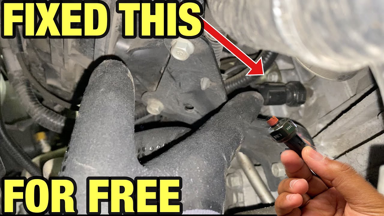FIXED MY OIL PRESSURE SWITCH FOR FREE! | HOW TO FIX KIA OPTIMA OIL PRESSURE SWITCH #KIA