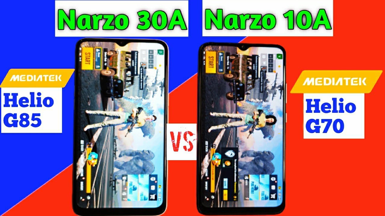 Realme Narzo 30A vs Realme Narzo 10A Speed Test & Camera Comparison |