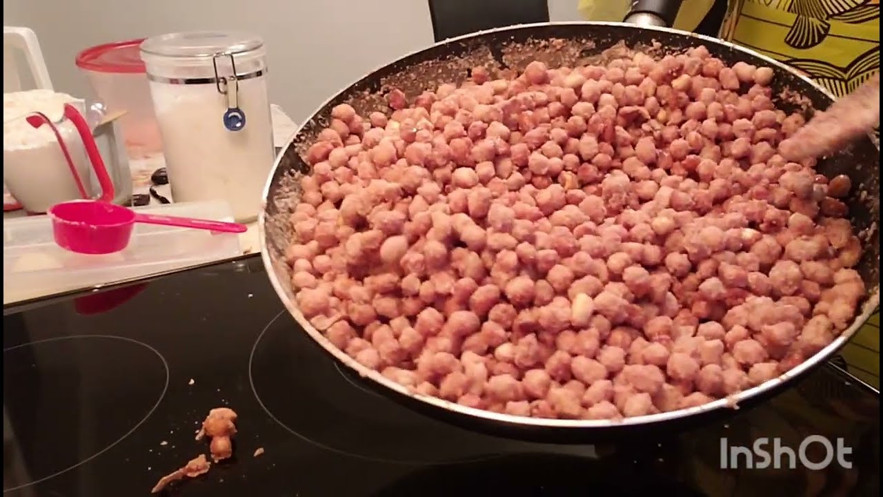 recette d'arachide a sucre (cacahouète)