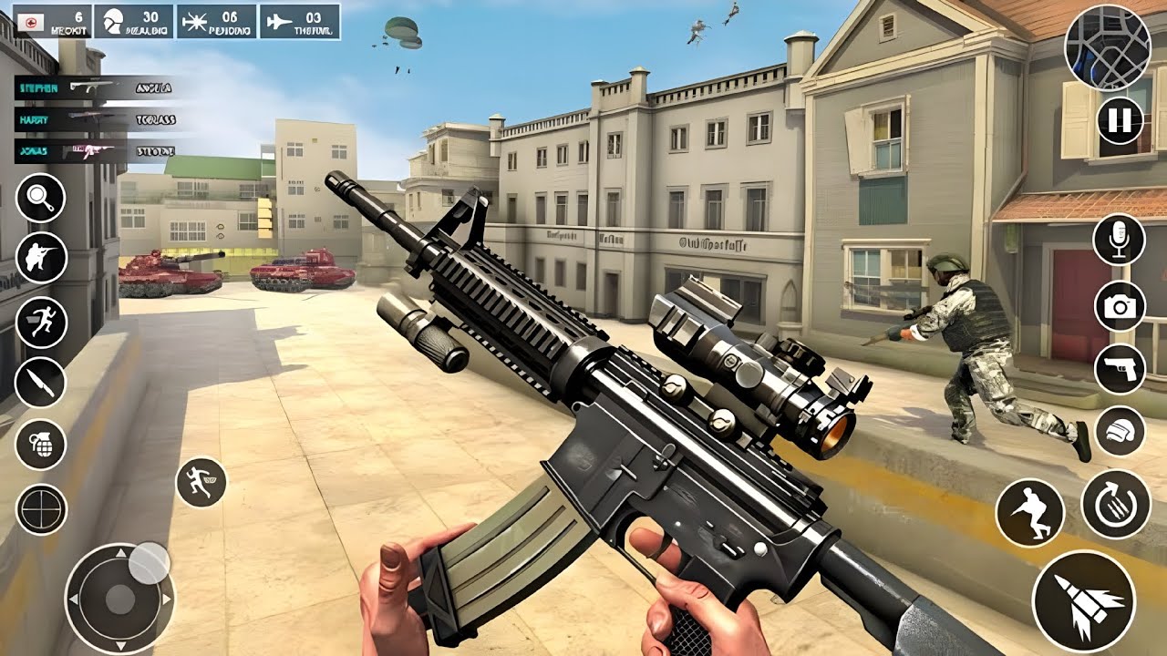 Anti-Terrorist Combat Mission - Survival Mission FPS Shooting GamePlay
