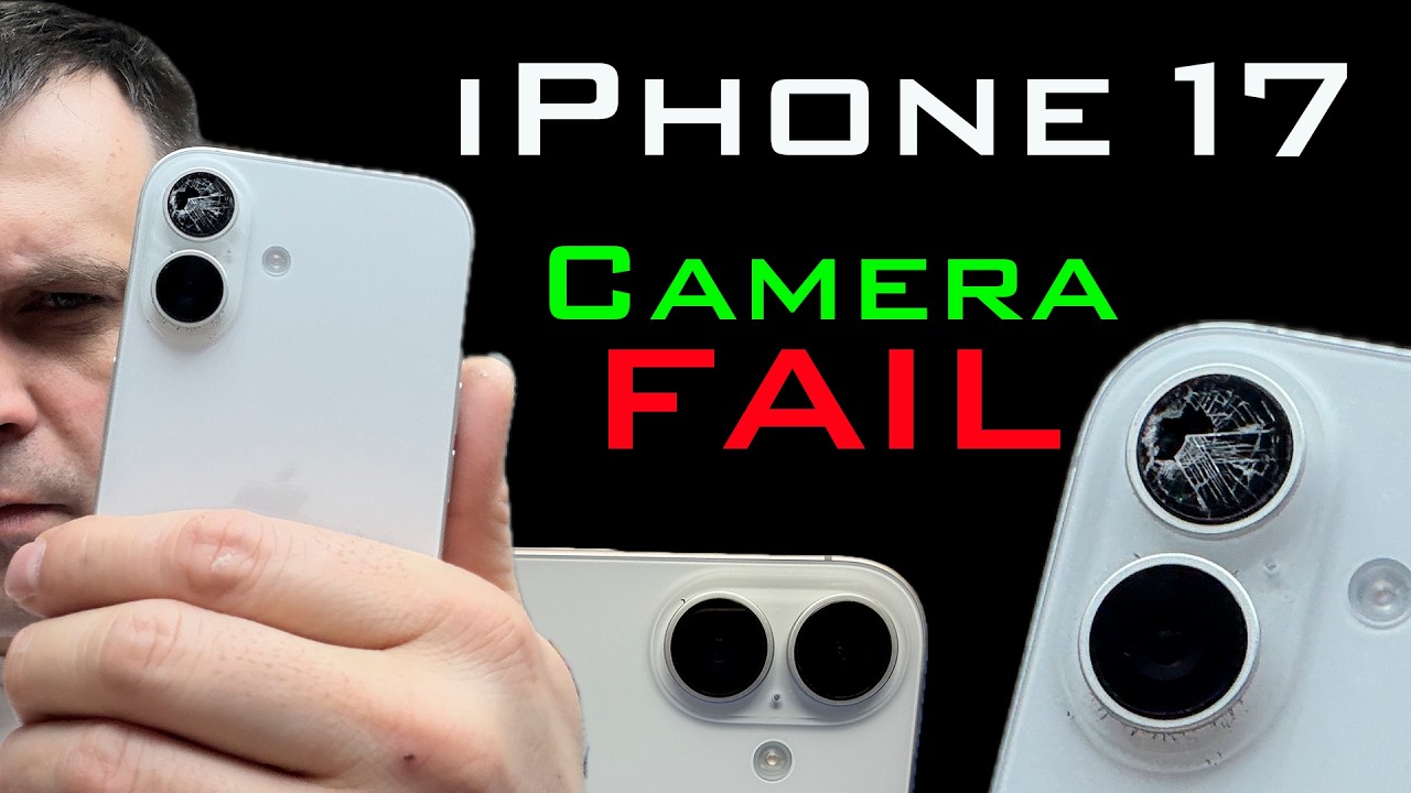 iPhone 17: Камера раздора! Ремонт разбитого стекла своими руками