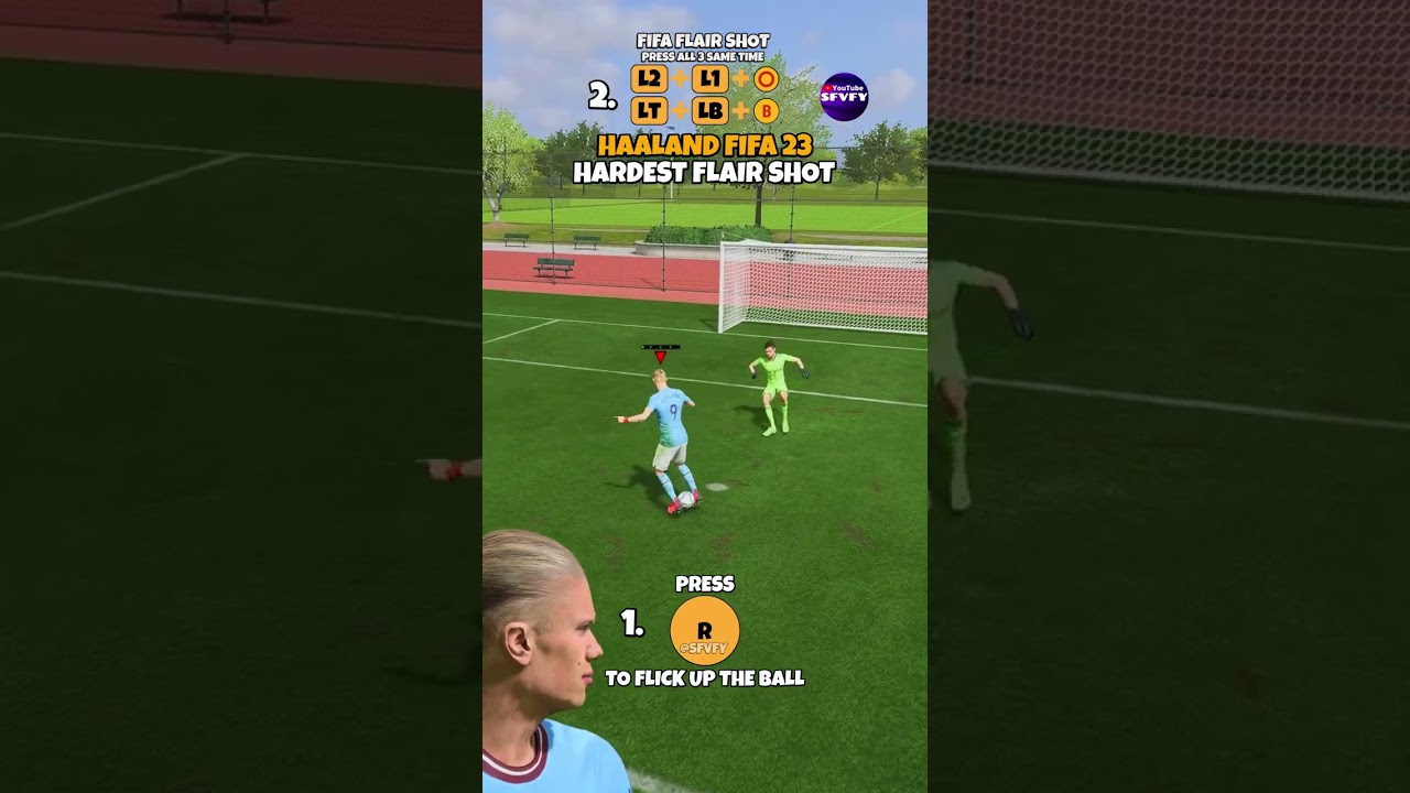 Erling Haaland FIFA 23 Hardest Flair Shot 🇳🇴