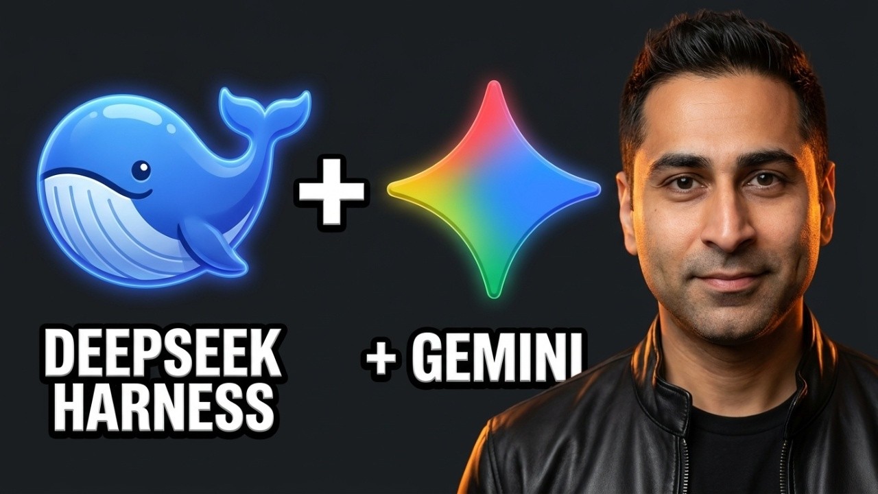 Gemini + DeepSeek Harness &mdash; это БЕЗУМНАЯ комбинация