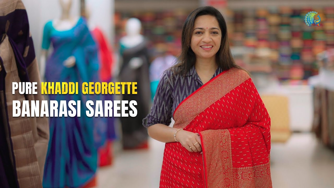 Finest Banarasi Sarees In Rich Color Shades & Heritage Designs