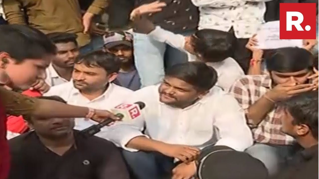 Students Stage Massive Protest Against Gujarat Government Over Exam Paper Leak