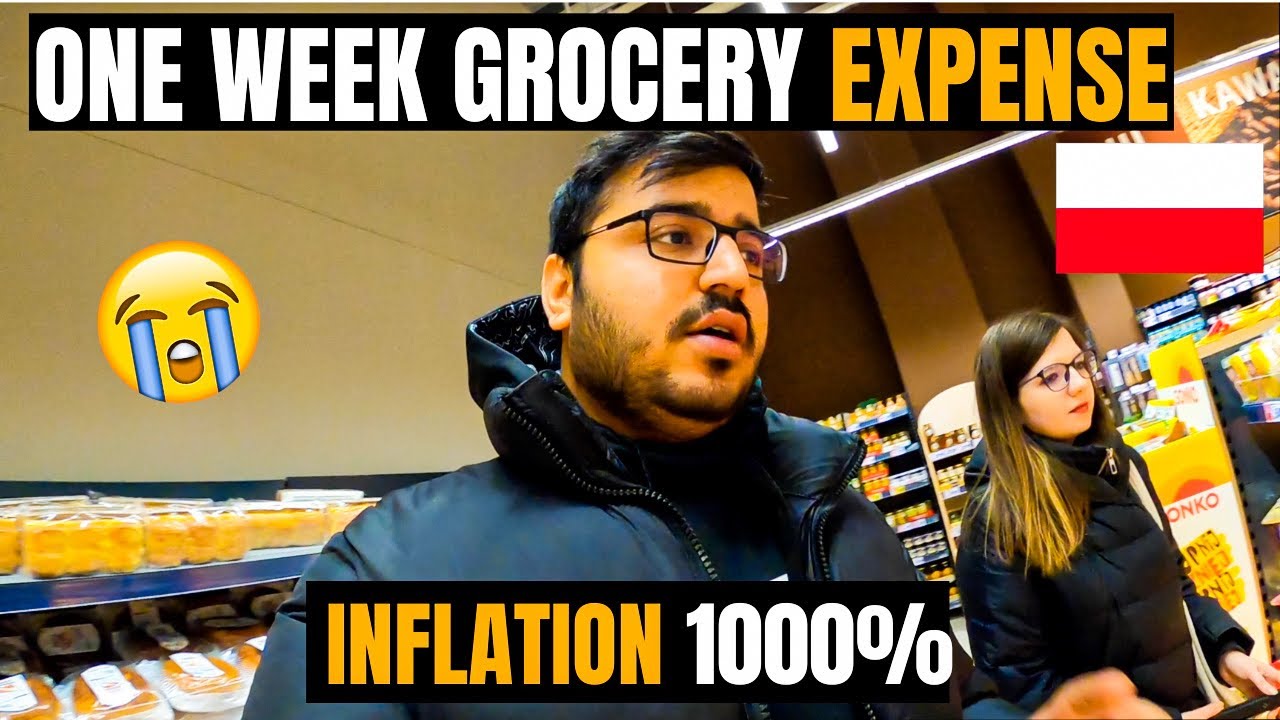 MY ONE WEEK GROCERY EXPENSE IN POLAND🇵🇱 2023| GROCERY SHOPPING POLAND VLOG| Poland Hindi Vlog
