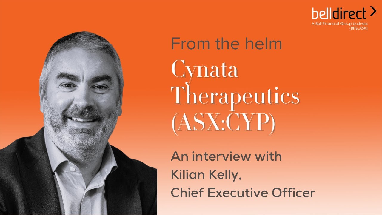From the helm: Cynata Therapeutics (ASX:CYP), Kilian Kelly, CEO