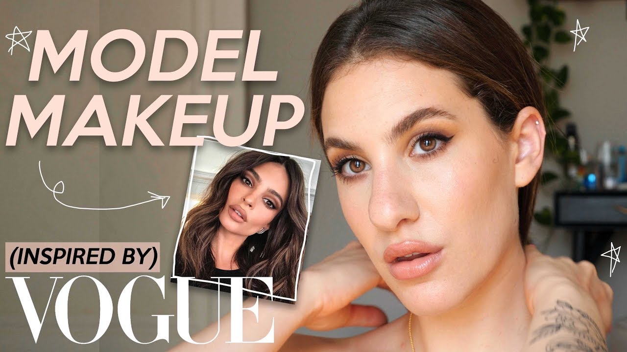 TRYING MODEL MAKEUP: A Vogue Inspired GRWM | Jamie Paige