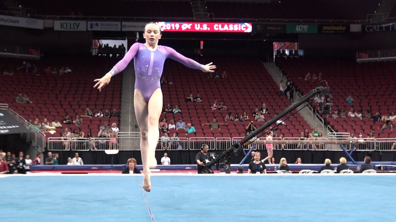 Mia Heather &ndash; Floor Exercise &ndash; 2019 GK U.S. Classic &ndash; Junior Competition