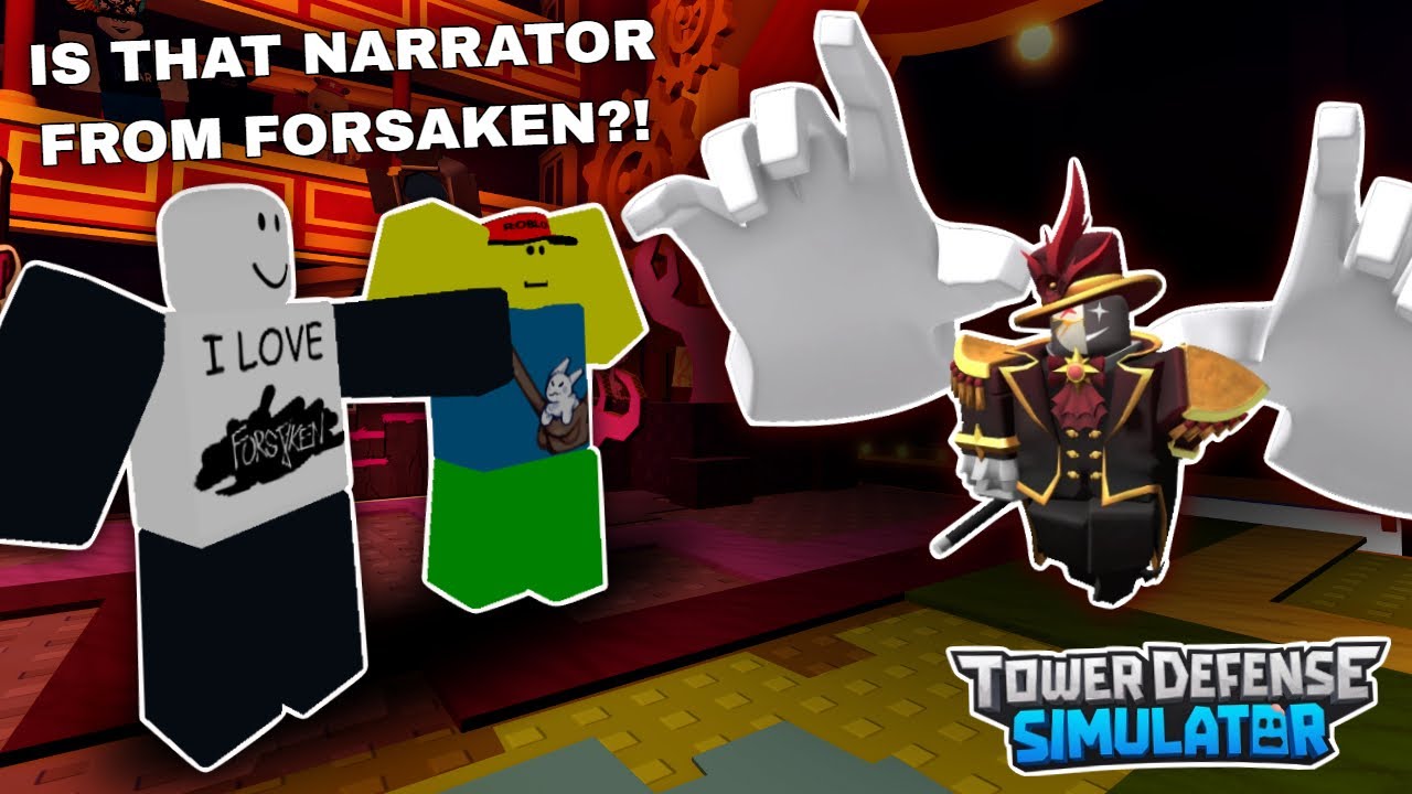 Фанаты Forsaken захватывают TDS! | Скетч TDS в Roblox