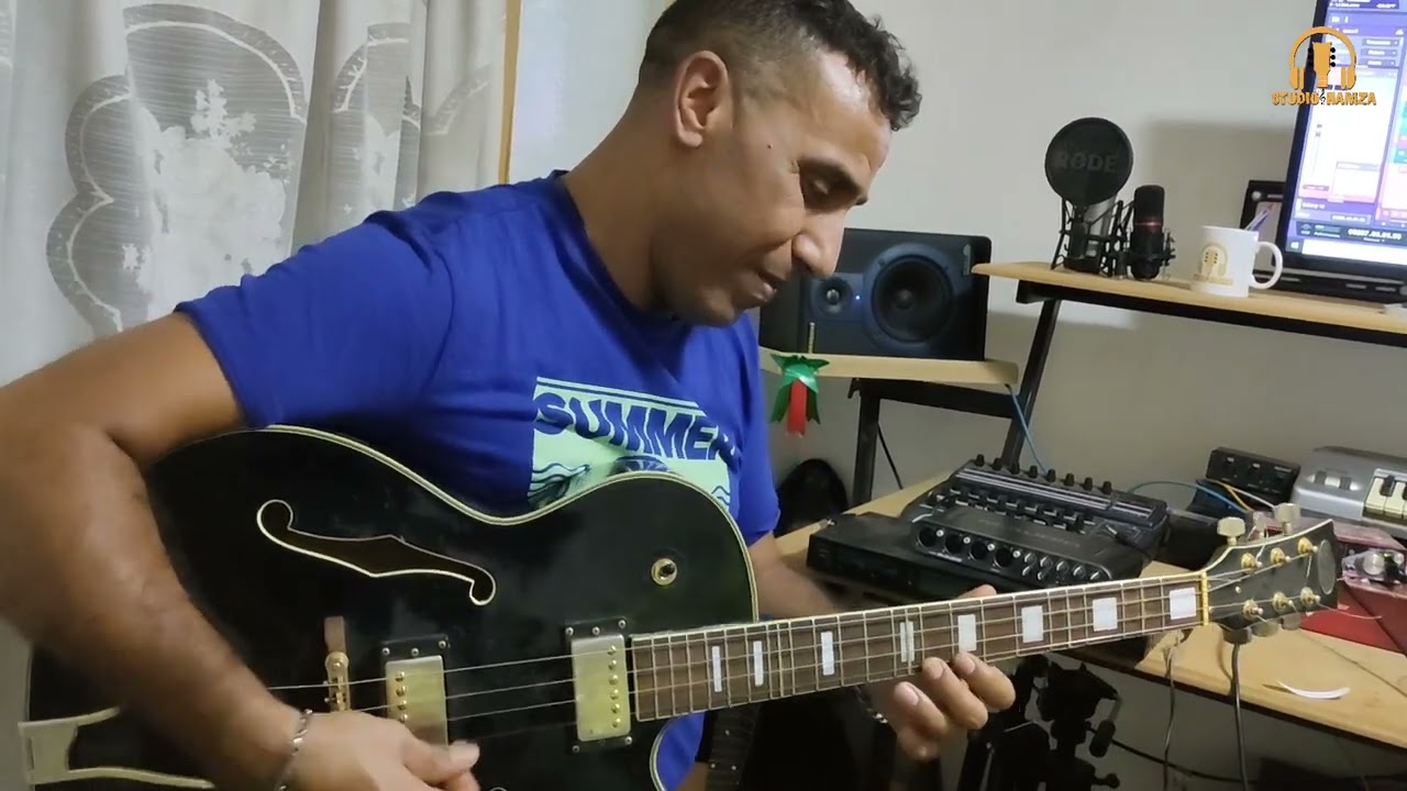 إستمتع بأحلى النغمات مع  أسد الگيطار الفنان نجيب الملالي NEGHMA AVEC NAJIB MELLALI