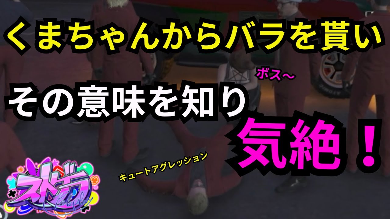 【ストグラ】くまちゃんの誕生日にプレゼントするも5秒で爆死するくまちゃん　　【餡ブレラ/ウェスカー/ごっちゃん＠マイキー/切り抜き】