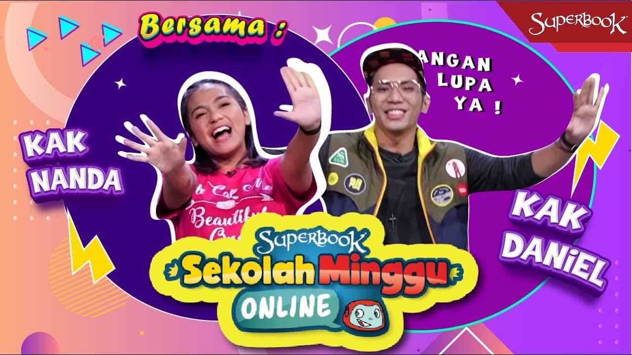 SEKOLAH MINGGU ONLINE 29 AGUSTUS 2021 |  SUPERBOOK INDONESIA