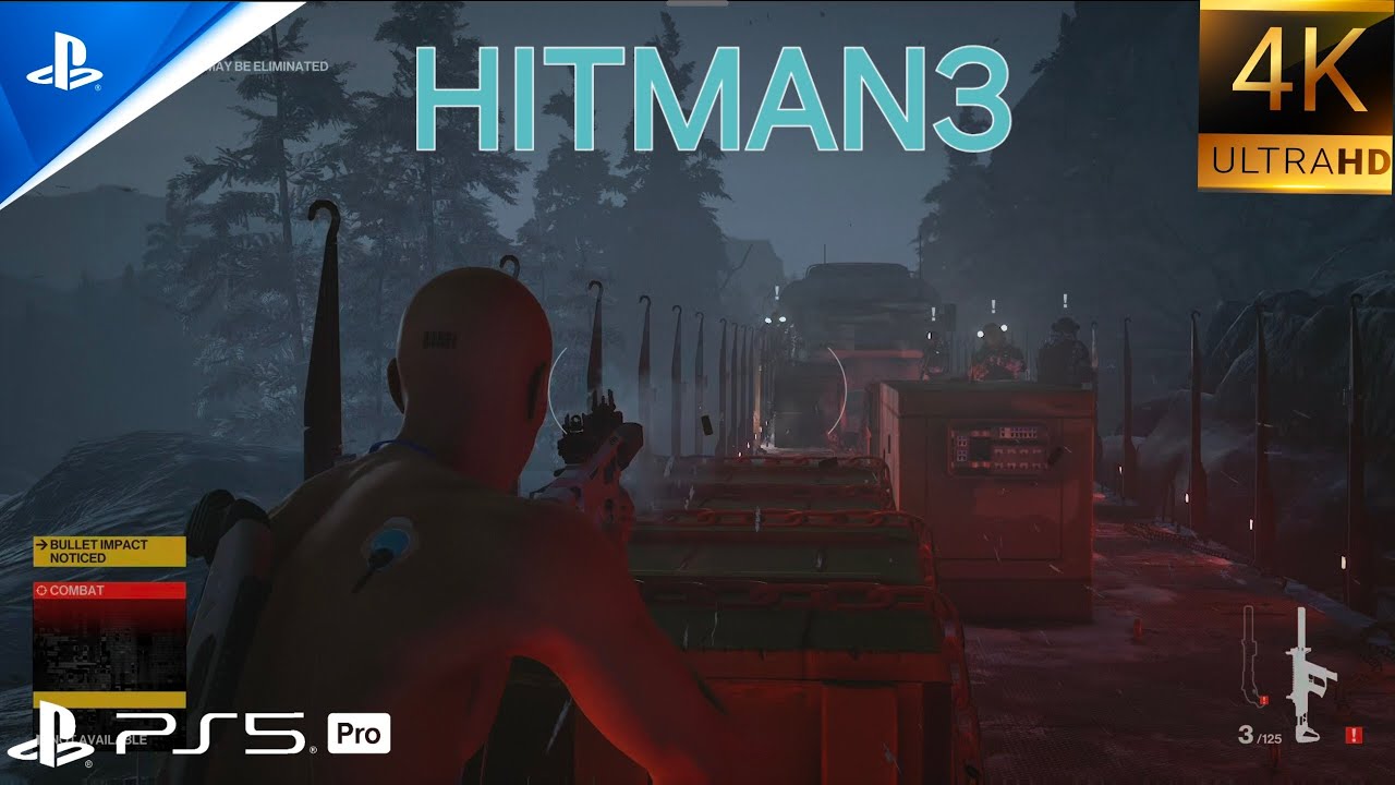Hitman3 gameplay 4k HDR final mission UNCONSCIOUS full gameplay KILL EVERYONE