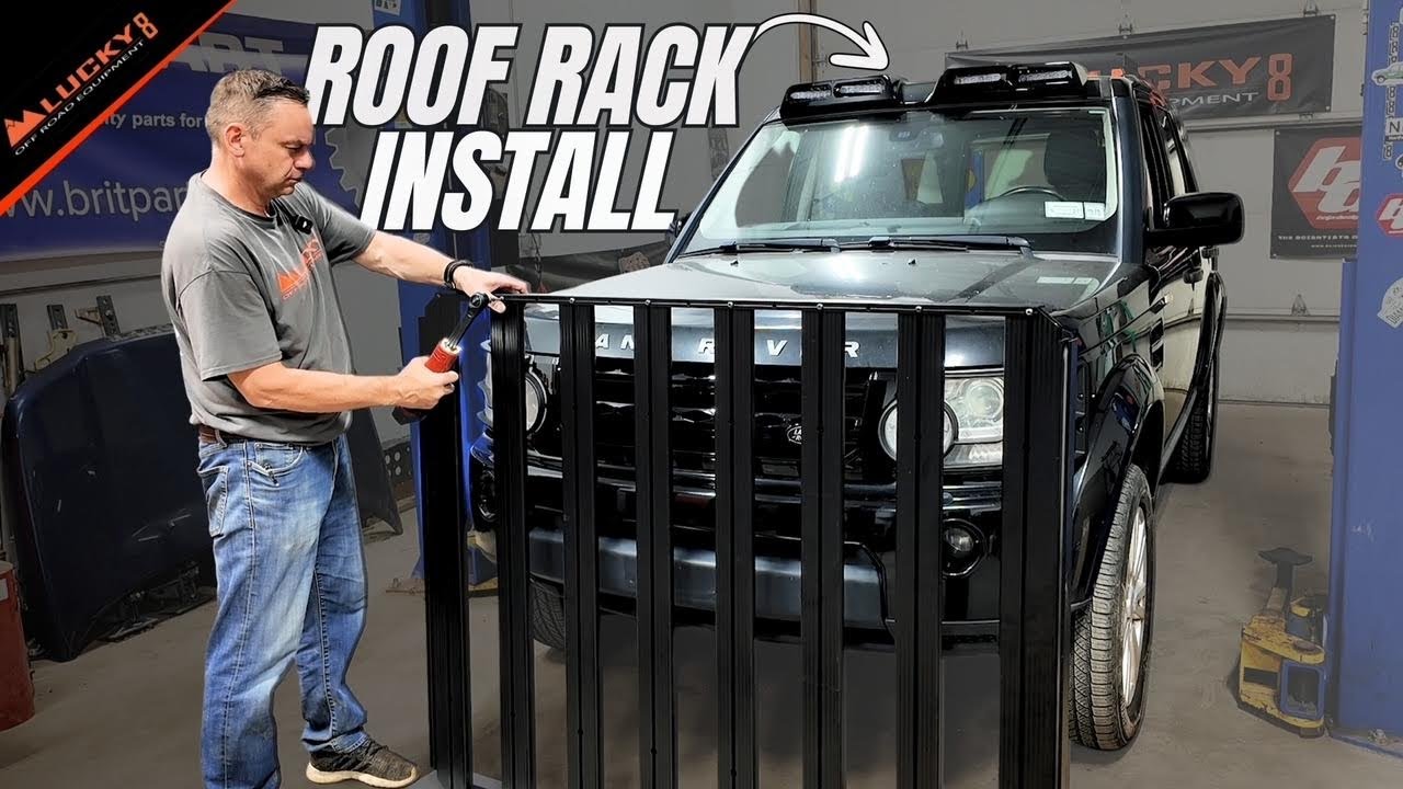 How to Install a Front Runner Roof Rack on a Land Rover LR4 | Lucky8