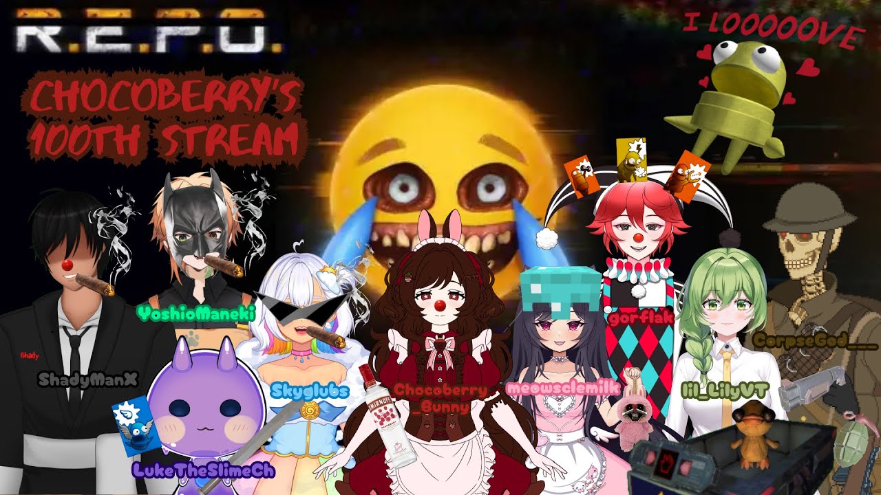 100th Stream Celebration! My first collab playing REPO with friends