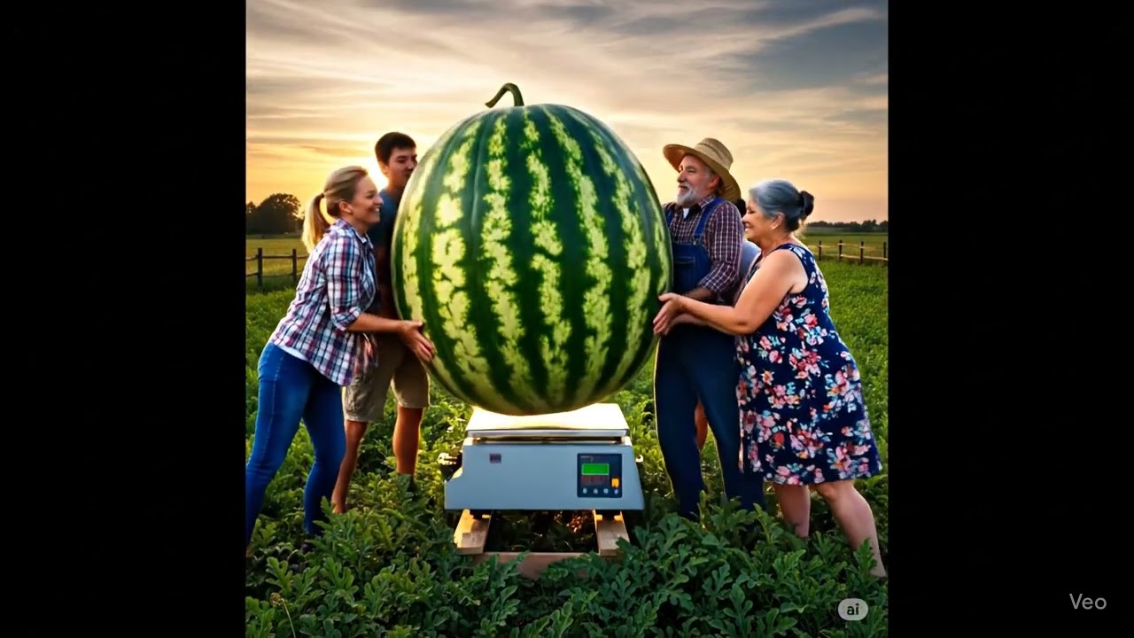 World Record Watermelon Weighs 159 kg!