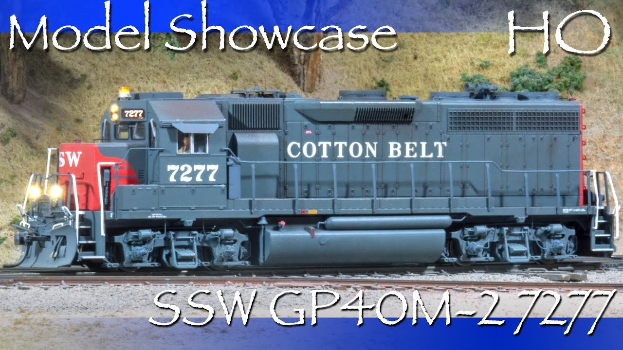 Can a Factory Painted GP40 Model be Improved?  - Model Showcase HO Scale Atlas SSW GP40M-2 7277