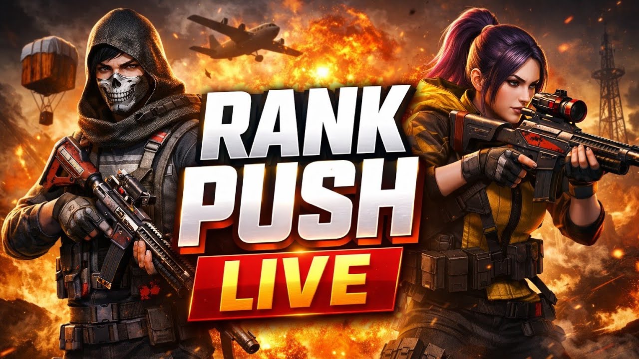Zero Level Se Hero | RudranshZyro Rank Push LIVE 🚀”